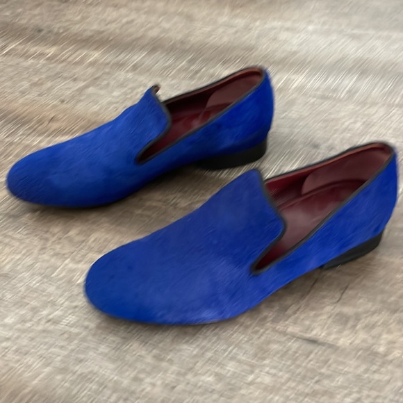 Celine Blue Loafer Flats Phoebe Philo era - Picture 5 of 10
